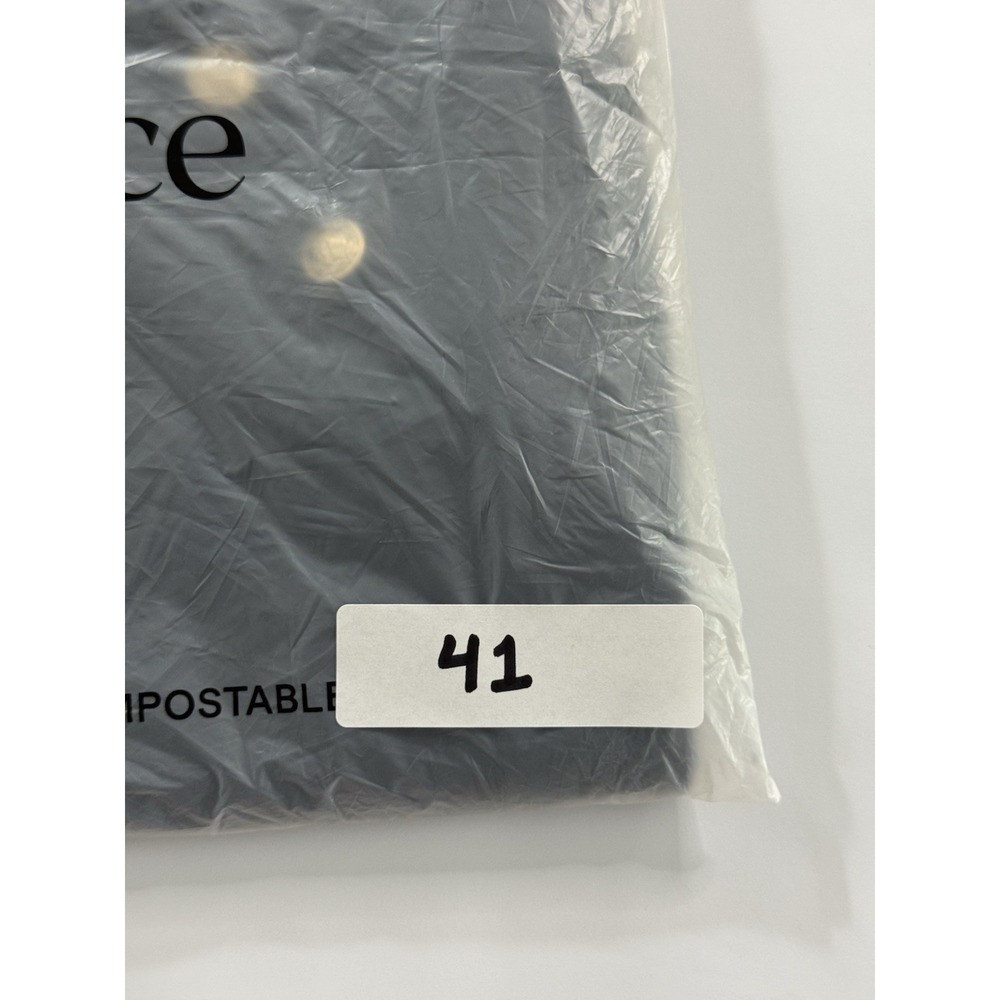 Quince Women Ultra-Stretch Ponte Straight Leg Mariner Pants Black Size XL NWT - Picture 12 of 12
